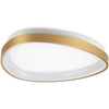 24W LED lubinis šviestuvas GEMINI, žalvario sp., 2700K, 341453