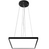 Italux 24W LED pakabinamas šviestuvas BASTIA, juodas, 2800/4000/6000K