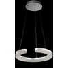 24W LED pakabinamas šviestuvas BLUNDER, chromo sp., 3000K