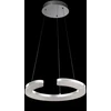 24W LED pakabinamas šviestuvas BLUNDER, chromo sp., 3000K