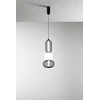24W LED pakabinamas šviestuvas INKAS, juodas, CCT