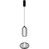 24W LED pakabinamas šviestuvas INKAS, juodas, CCT
