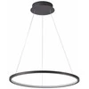 Italux 24W LED pakabinamas šviestuvas VINOLA, juodas, 3000/4000K