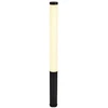 24W LED pastatomas lauko šviestuvas, juodas, 3000K, IP44, 80cm