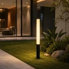 24W LED pastatomas lauko šviestuvas, juodas, 3000K, IP44, 80cm
