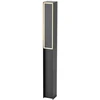 24W LED pastatomas lauko šviestuvas, juodas, 3000K, IP54, 80cm
