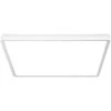 Italux 24W LED paviršinė panelė BASTIA, balta, 2800/4000/6000K