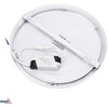 Bemko 24W LED paviršinė panelė TALAR SLR, balta, 4000K
