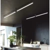 Lubinis šviestuvas Viokef 24W LED paviršinis šviestuvas LONGO, juodas, 3000K, 4279300
