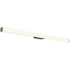 24W LED sieninis šviestuvas DIZZY, juodas, 3000/4000K, IP44, 01-3267