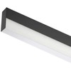 24W LED šviestuvas į magnetinius bėgelius XTRIM M RECESSED, juodu korpusu, 4000K, DALI