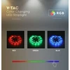 V-tac 24W/m LED juosta, 60LED/m, 24V, 3IN1+RGB, IP20, 5 metrų ritė