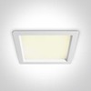 25W įleidžiamas šviestuvas, baltas, 3000/4000/6000K, IP44, 50125UV/W/V