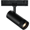 25W LED akcentinis šviestuvas į 3 fazių bėgelį EOS, juodas, 3000K, DALI, 303000
