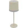 2,5W LED įkraunamas stalo šviestuvas, smėlio sp., 2700-6000K, su saulės baterija, IP54, dimeriuojamas