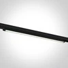 Bikuvalt 25W LED linijinis bėgelio šviestuvas, juodas, 4000K, 65025T/B/C