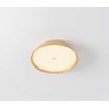 25W LED lubinis šviestuvas CORA, medžio/baltos sp., 2700/3000K, dimeriuojamas, P4015070OAKDT