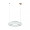 25W LED pakabinamas šviestuvas, žalvario/baltos sp., 3000K, dimeriuojamas, 34cm, 2542