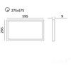 25W LED panelė NELIO G2 PRO, 30x60cm, balta, 4000K