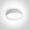 Lubinis šviestuvas 25W LED plafonas, baltas, 4000K, 62125D/W/C