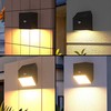 Sieninis šviestuvas V-tac 2,5W LED sieninis įkraunamas šviestuvas su saulės baterija ir judesio davikliu, baltas, 3000/4000/6000K, IP65