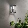 Sieninis šviestuvas 2,5W LED sieninis lauko šviestuvas su judesio davikliu ir saulės baterija KYOTO, antracito sp., 4000K, IP44