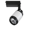 V-tac 25W LED šviestuvas į 3 fazių bėgelius, juodu / baltu korpusu, 6400K