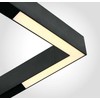 25W LED šviestuvas į magnetines sistemas ONELIGHT MAXI, juodas, 3000K, DALI, 42100EL/B/W