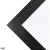 Luxmena 26-34W LED paviršinė panelė GRANDER, juoda, 3000K/4000K/6500K, IP44