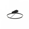 26W LED lubinis šviestuvas, juodas, 3000K, dimeriuojamas, 40cm, 2561