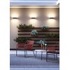 26W LED sieninis lauko šviestuvas LIMAS, baltas, 3000K, IP65, 90561