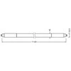 V-tac 26W LED T5 lempa, G5, baltos matinės sp., 6500K