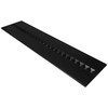 27,5W LED panelė LOUVER, juoda, 4000K, DALI, 120x30cm