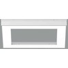 28,2W LED panelė - šviečiantis rėmelis MOSAIC SQ, baltas, 3000K, 60x60cm