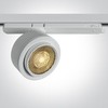 25W reguliuojamas šviestuvas į bėgelius, baltas, 3000K, 65662BT/W/W