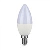 V-tac 2,9W LED lemputė, E14, žvakės formos, balta, 4000K