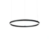 Ideal Lux 30W pakabinamas šviestuvas ORACLE SLIM, juodas, 3000K