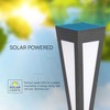 V-tac 2W LED įkraunamas lauko šviestuvas su saulės baterija, juodas, 3000K, IP65
