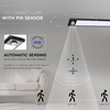 V-tac 2W LED įkraunamas linijinis paviršinis šviestuvas, 40cm, juodas, 3000K, su judesio davikliu