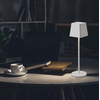 V-tac 2W LED įkraunamas stalinis šviestuvas, baltas, 3000K, dimeriuojamas