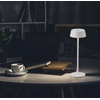 V-tac 2W LED įkraunamas stalinis šviestuvas, baltas, 3000K, dimeriuojamas