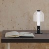 V-tac 2W LED įkraunamas stalinis šviestuvas, juodos sp./skaidrus, 3000/6000K, dimeriuojamas
