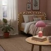 2W LED įkraunamas stalo šviestuvas CANTIA, rožinės sp., 3000/6500K, dimeriuojamas