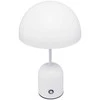 2W LED įkraunamas stalo šviestuvas CANTIA, baltas, 3000/6500K, dimeriuojamas