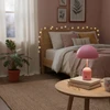 2W LED įkraunamas stalo šviestuvas CANTIA, rožinės sp., 3000/6500K, dimeriuojamas