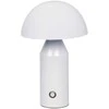 2W LED įkraunamas stalo šviestuvas DORBIA, baltas, 3000/6500K, dimeriuojamas