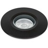 2W LED įleidžiamas lauko šviestuvas CNC 25 2.0 T, juodas, 3000K
