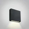2W LED įleidžiamas sieninis lauko šviestuvas, juodas, 3000K, 68074A/B/W