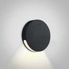 2W LED įleidžiamas sieninis lauko šviestuvas, juodas, 3000K, 68074/B/W