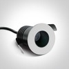 2W LED įleidžiamas šviestuvas, baltas, 4000K, 10102H/W/C